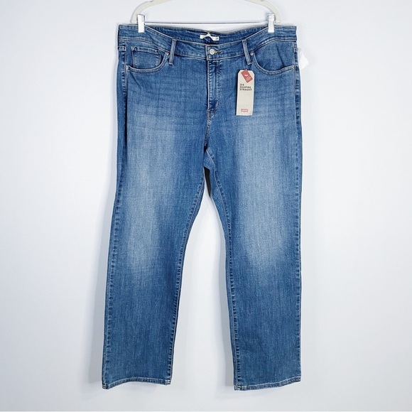 Levi’s - Shaping Straight Leg Jeans - Picture 1 of 3